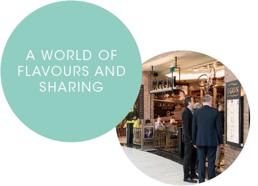A WORLD OF FLAVOURS AND SHARING